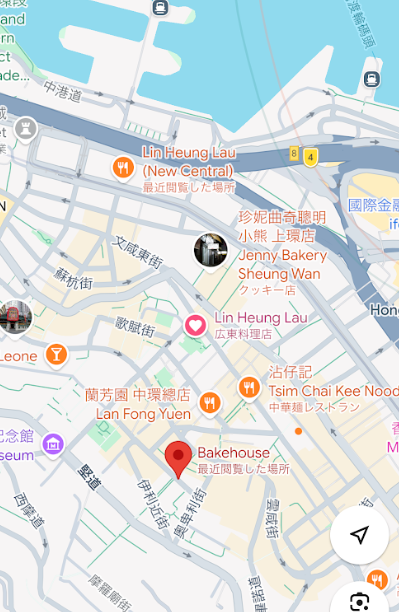 セントラルは一つ一つの店が近いが、坂道なので移動がしんどい。Googleマップでは分からない標高差がある。